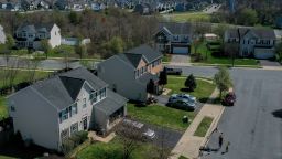 Homes in Centreville, Maryland, US, on Tuesday, April 4, 2023. The Mortgage Bankers Association is scheduled to release mortgage applications figures on April 5.