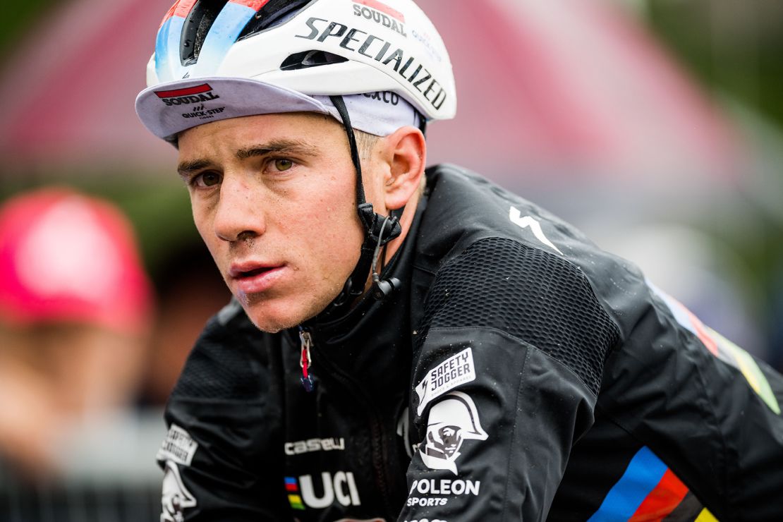 Evenepoel still sits second in the overall standings.