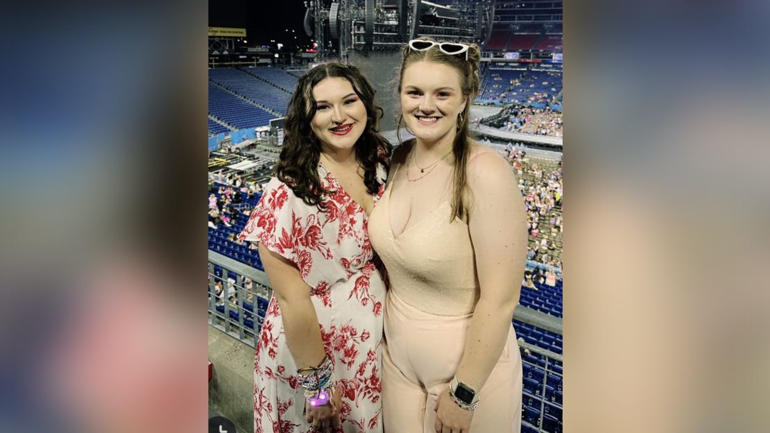 Molly Ramsey, left, and her sister score last-minute Taylor Swift concert tickets