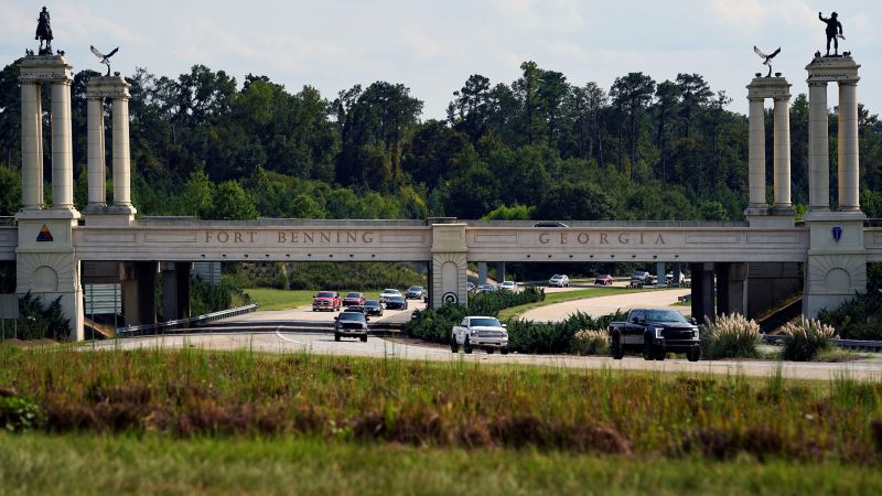NextImg:Georgia's Fort Benning drops Confederacy connection with new name in honor of a military couple | CNN