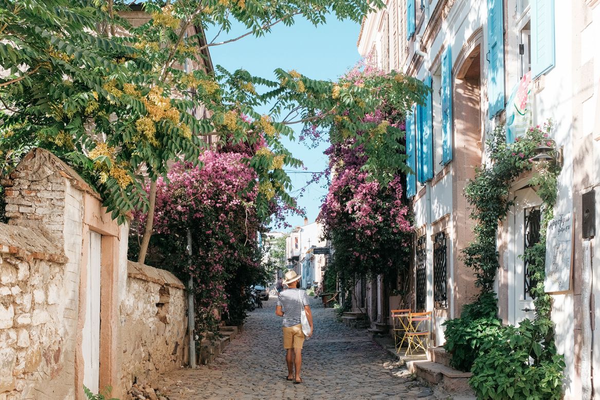 <strong>Back in time: </strong>Walking through Cunda is a joy.