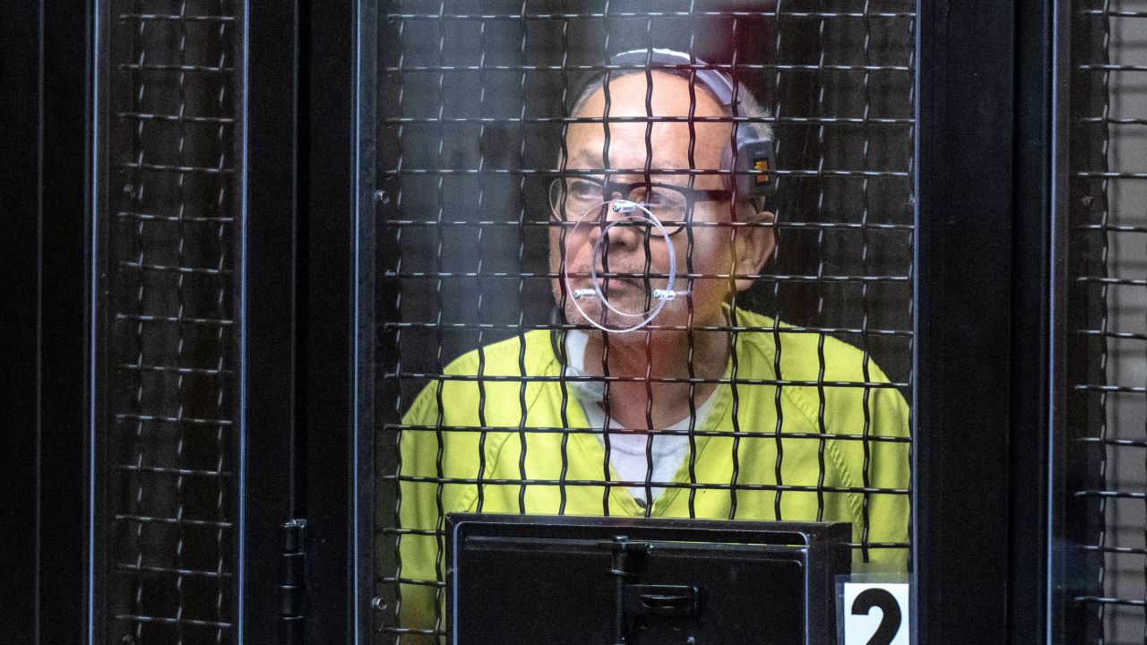 David Wenwei Chou is arraigned on state charges in the case in August 2022 in a court in Santa Ana, California.