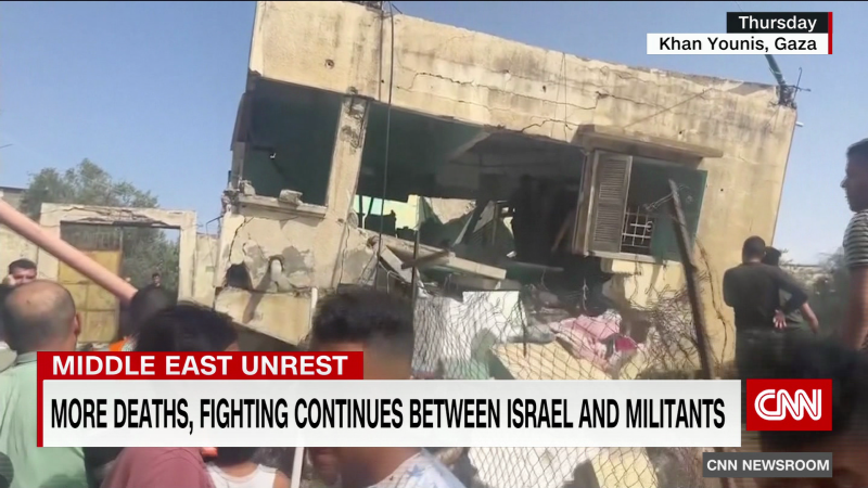 More deaths as fighting continues between Israel and Islamic Jihad | CNN