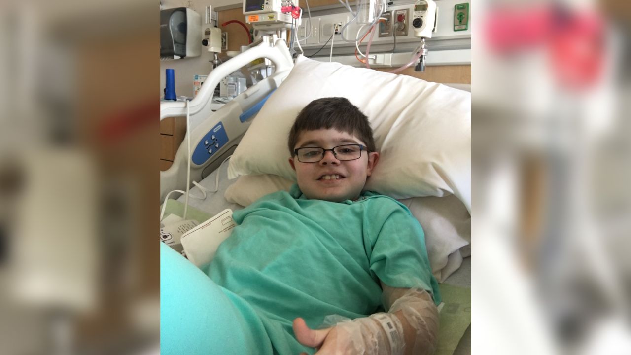 Connor Hennick was admitted to the gene therapy trial at age 7.