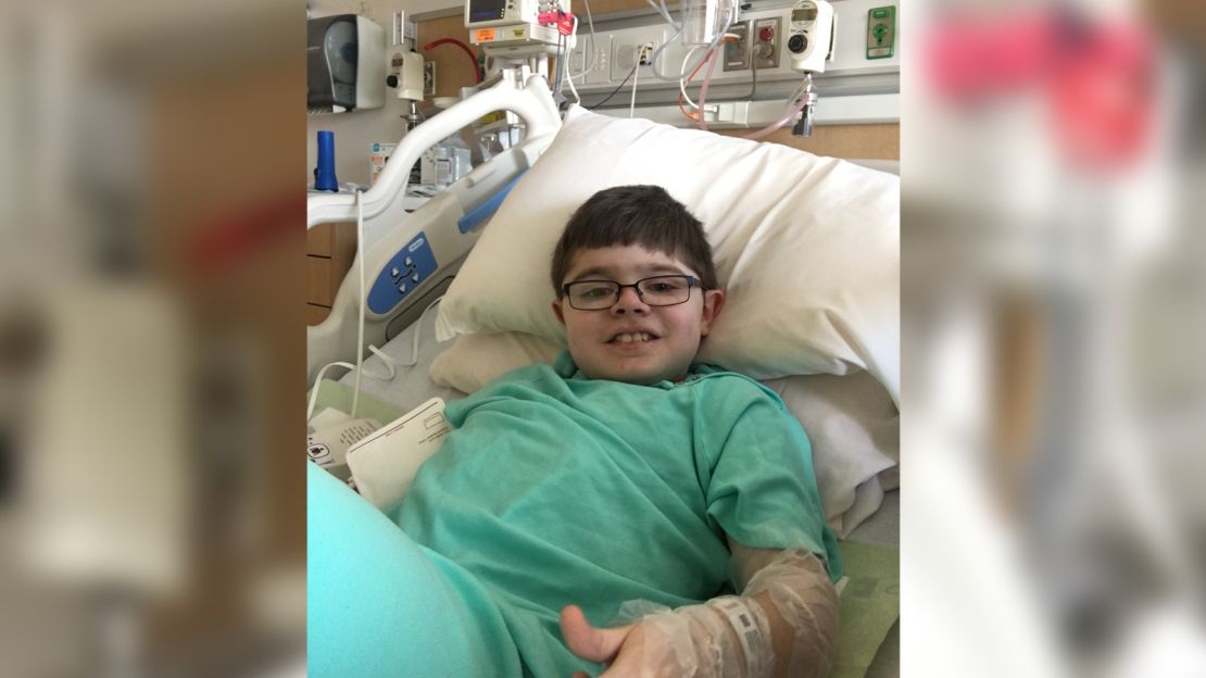 Connor Hennick was admitted to the gene therapy trial at age 7.