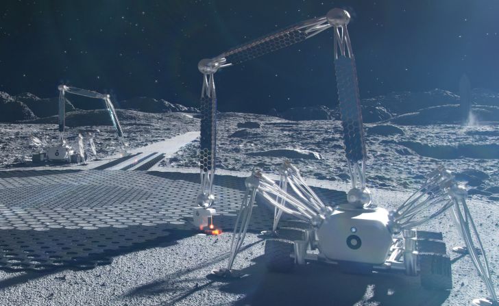 ICON, a Texas-based 3D-printed architecture company, won a $57 million NASA contract in 2022 to <a >develop 3D-printing on the Moon</a>, using lunar dust to create a potential future base. Though the public will have to rely on renderings like this for now, ICON says the project will culminate in real testing on the Moon.