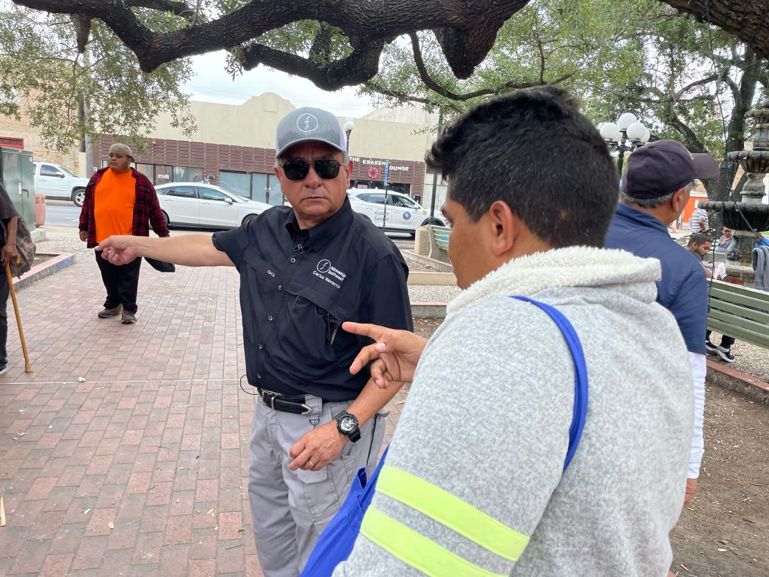 Pastor Carlos Navarro, who came to the United States from Guatemala in 1982, says he sees himself in the migrants who've recently arrived in his city.