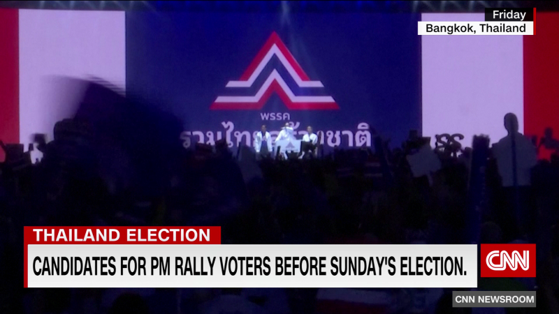 Thai parties hold rallies ahead of Sunday’s election | CNN