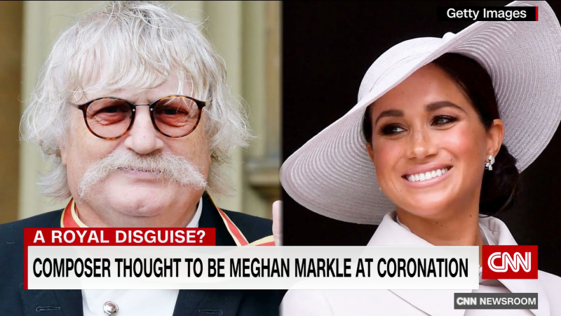 Composer Karl Jenkins confirms he was not Meghan Markle in disguise at coronation | CNN