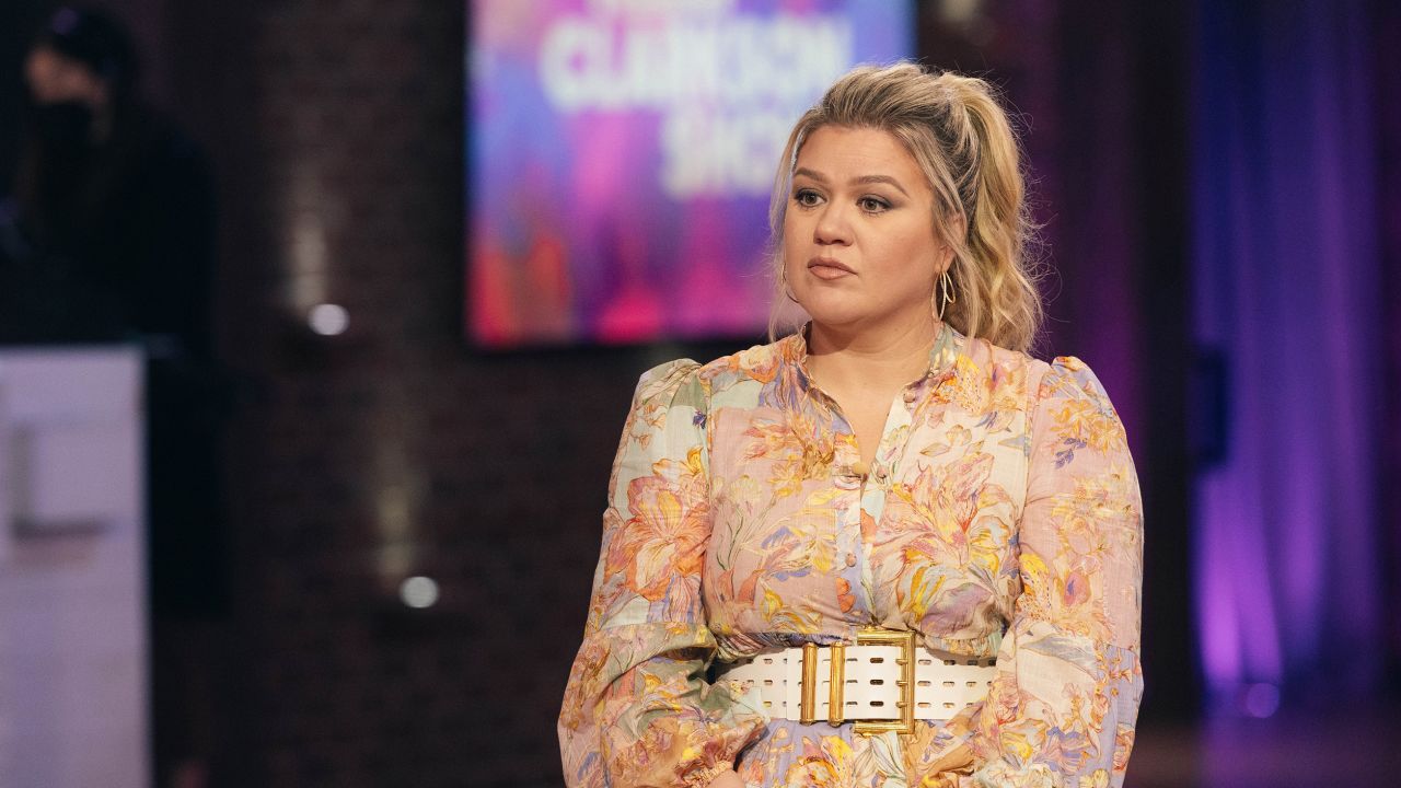 Kelly Clarkson on "The Kelly Clarkson Show" in 2023. 