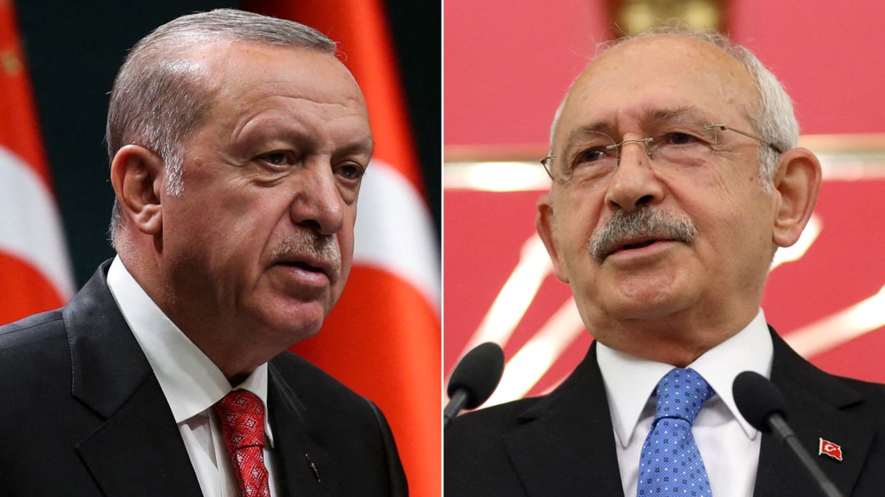 Recep Tayyip Erdoğan and Kemal Kilicdaroglu