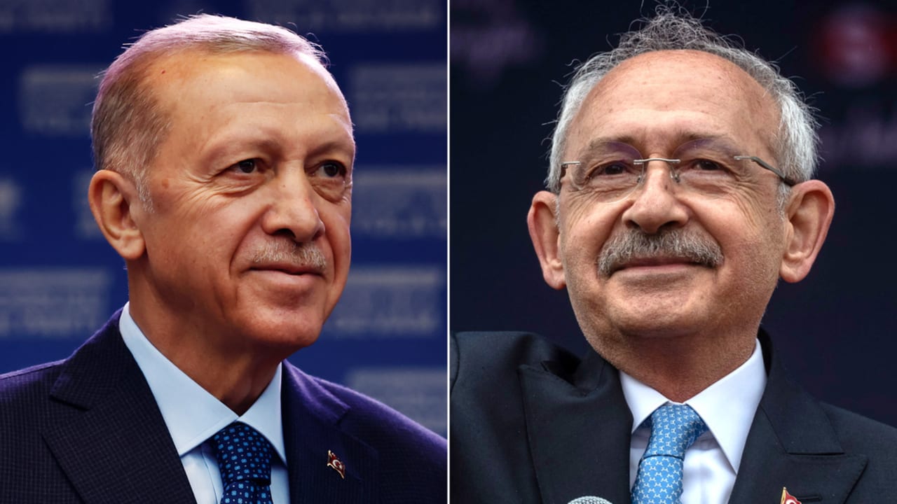 Recep Tayyip Erdoğan and Kemal Kilicdaroglu