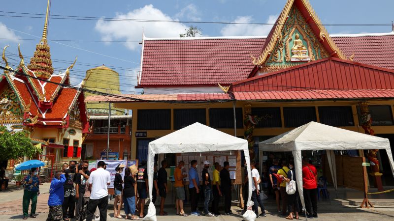 NextImg:Opposition parties deliver surprise challenge to military leaders in Thai election | CNN