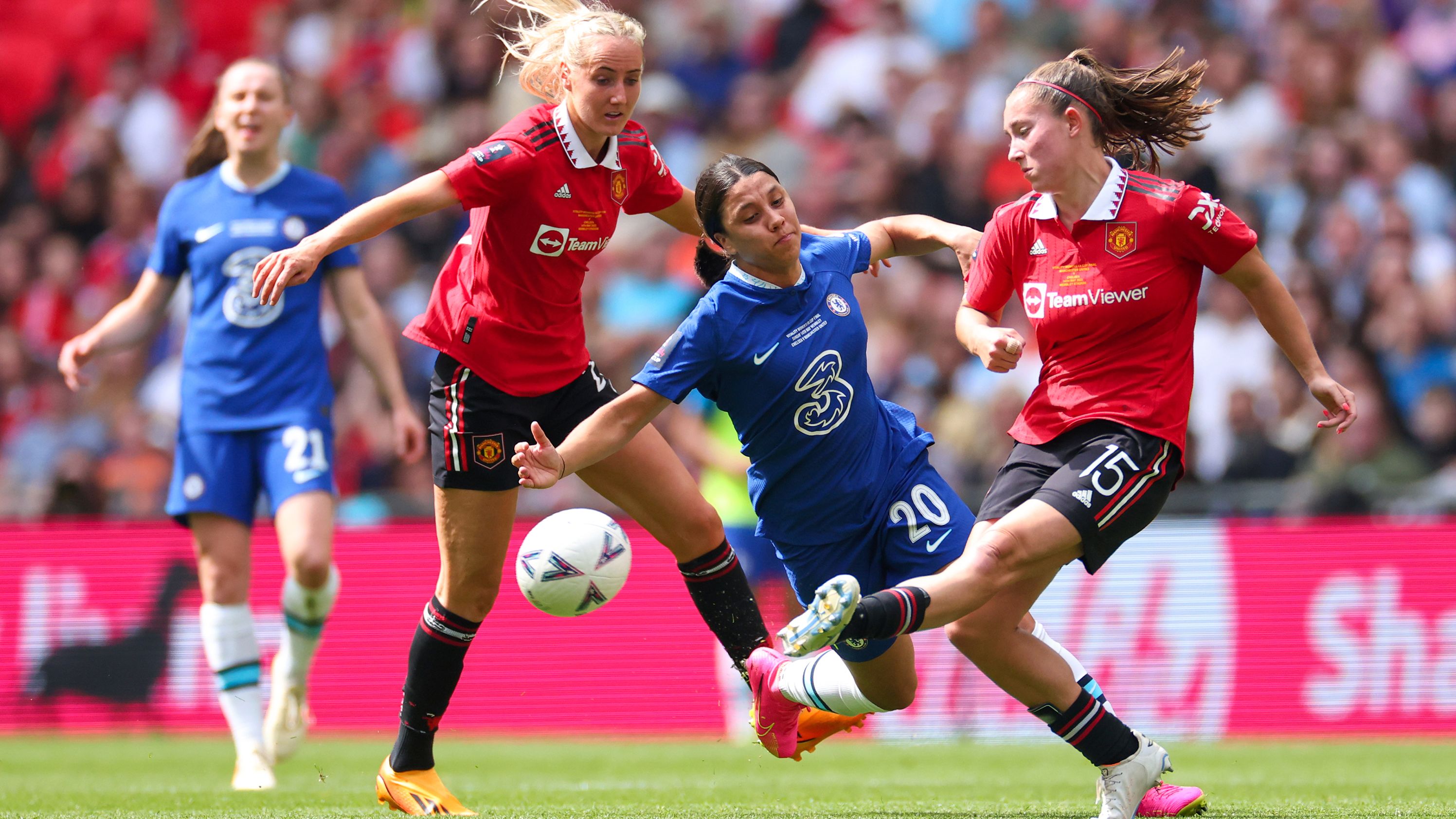 Chelsea Wins Historic Womens Fa Cup Final With A 1 0 Victory Over Manchester United Cnn