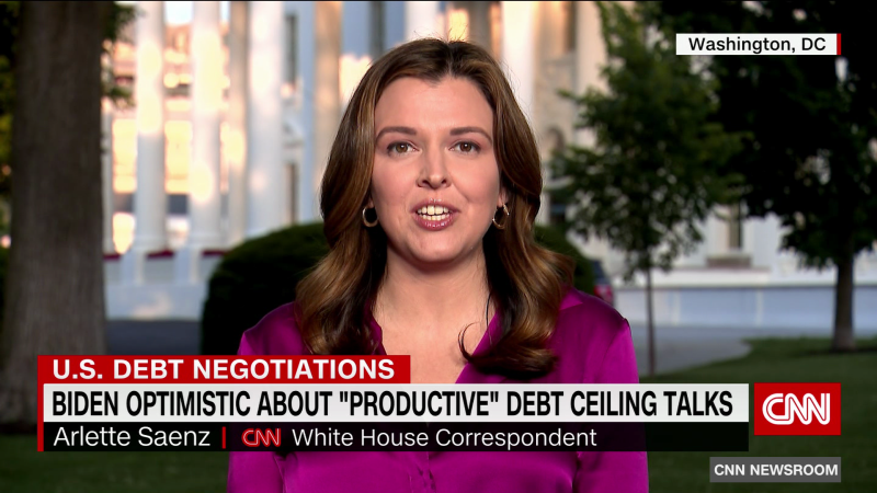 President Biden optimistic about debt ceiling talks | CNN