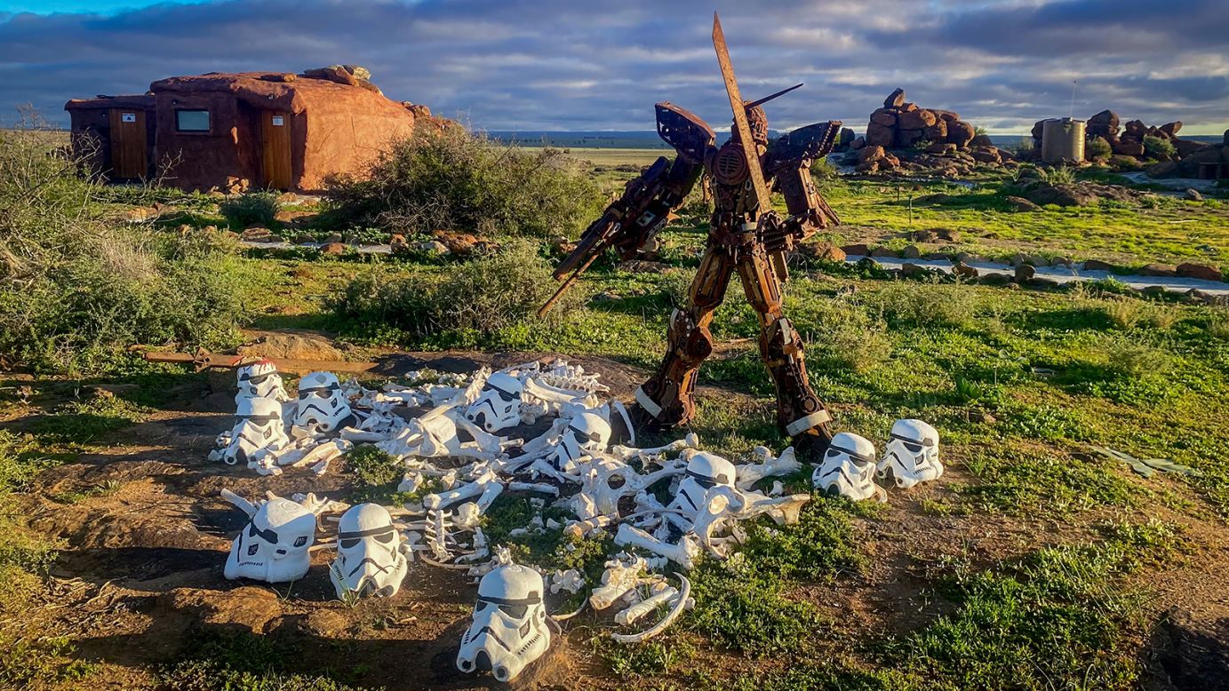 <strong>Another planet:</strong> The Starwors is steeped in the iconic themes and characters of the series, from Darth Vader to Yoda.
