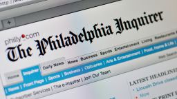 The Philadelphia Inquirer newspaper website.