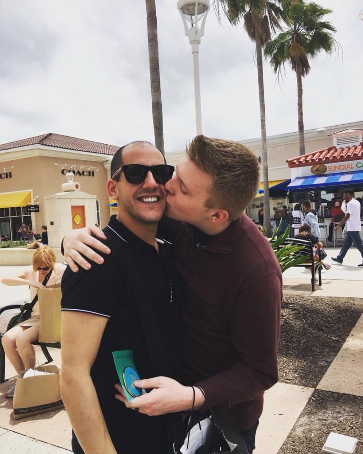 <strong>Growing relationship:</strong> "I actually liked the long distance part at the time, because it gave us time to really appreciate our time with each other," Hunter tells CNN Travel today.