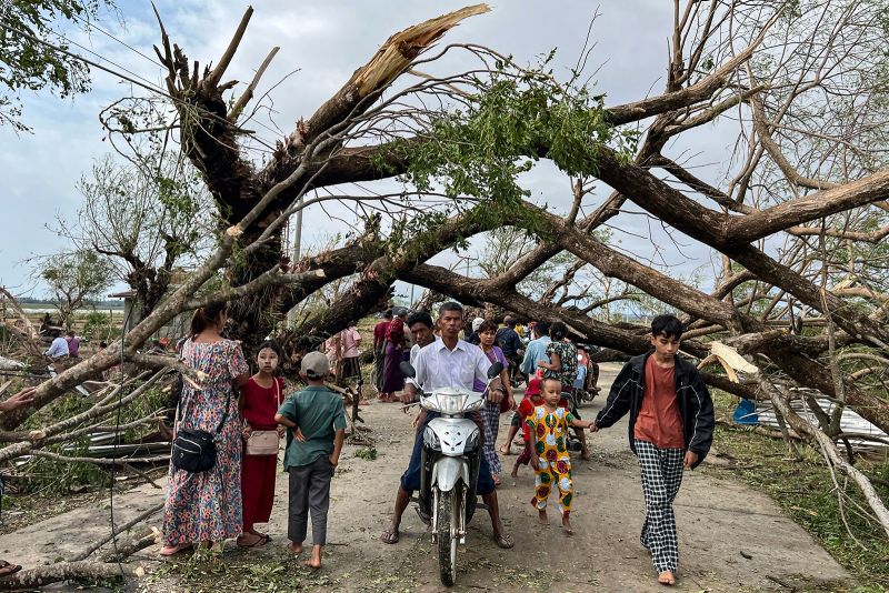 Cyclone Mocha: Early Reports Of 'extensive Damage' As Storm Hits The ...