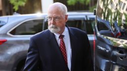 In this May 2022 photo, special counsel John Durham leaves federal court in Washington, DC. 