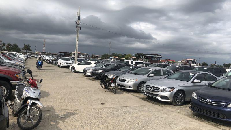 As the West moves towards electric cars, this is where the unwanted gas guzzlers go As the West moves towards electric cars, this is where the unwanted gas guzzlers go