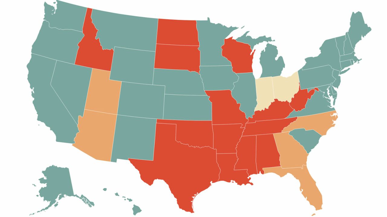 Here's where abortions are banned and legal — and where it's still in limbo.