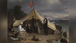 Robert Weir, "The Greenwich Boat Club" (1833)