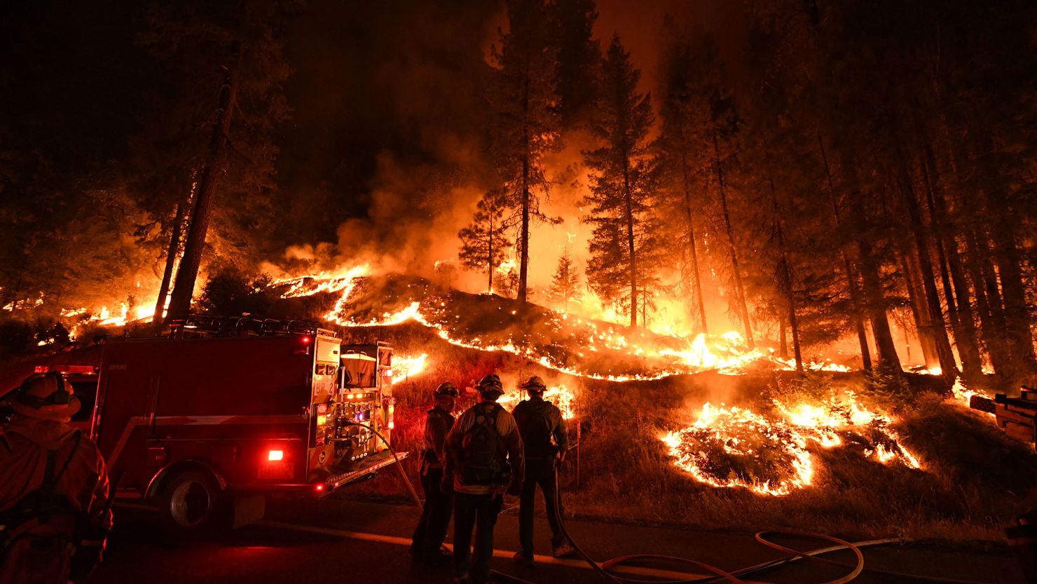 More than a third of the area charred by wildfires in Western