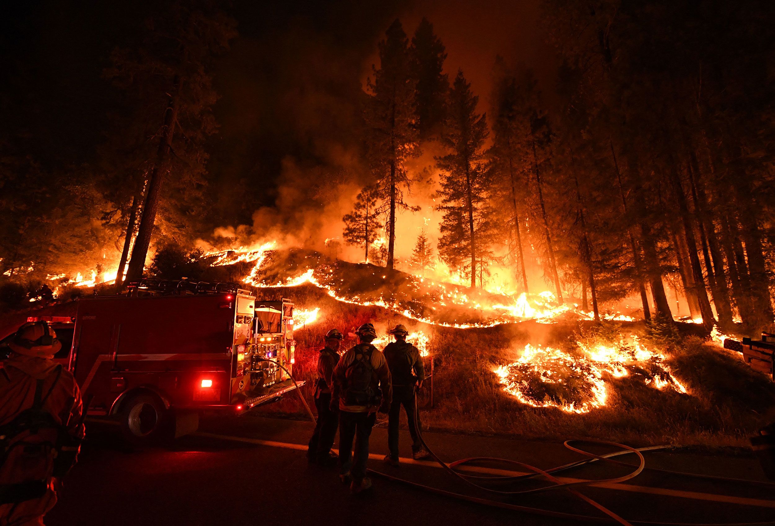 People are starting a lot of fires in the Pacific Northwest — High