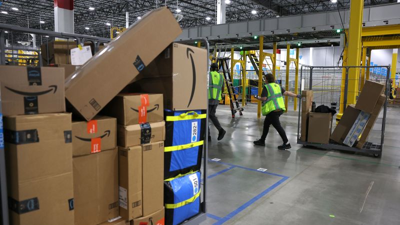 NextImg:Amazon is changing its deliveries behind the scenes to cut shipping times | CNN Business