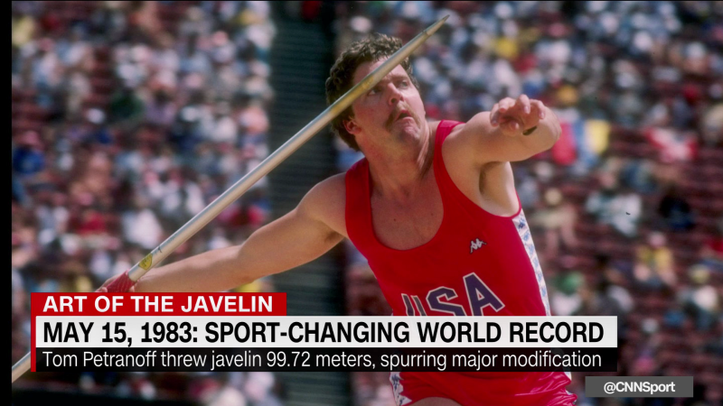 THE “ART” OF THE JAVELIN: OLYMPIC PICASSO CREATES ART FOR INSPIRATIONAL FELLOW JAVELIN THROWER | CNN