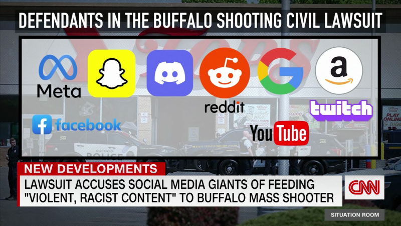 Buffalo Tops shooting: Social Media lawsuit | CNN