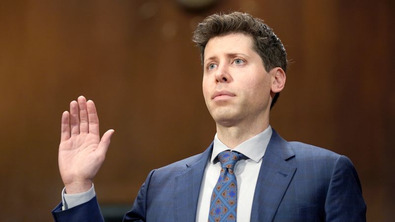Read more about the article Mr. ChatGPT goes to Washington: OpenAI CEO Sam Altman set to testify before Congress – CNN