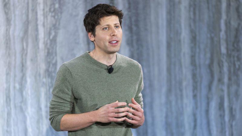 NextImg:Mr. ChatGPT goes to Washington: OpenAI CEO Sam Altman set to testify before Congress | CNN Business