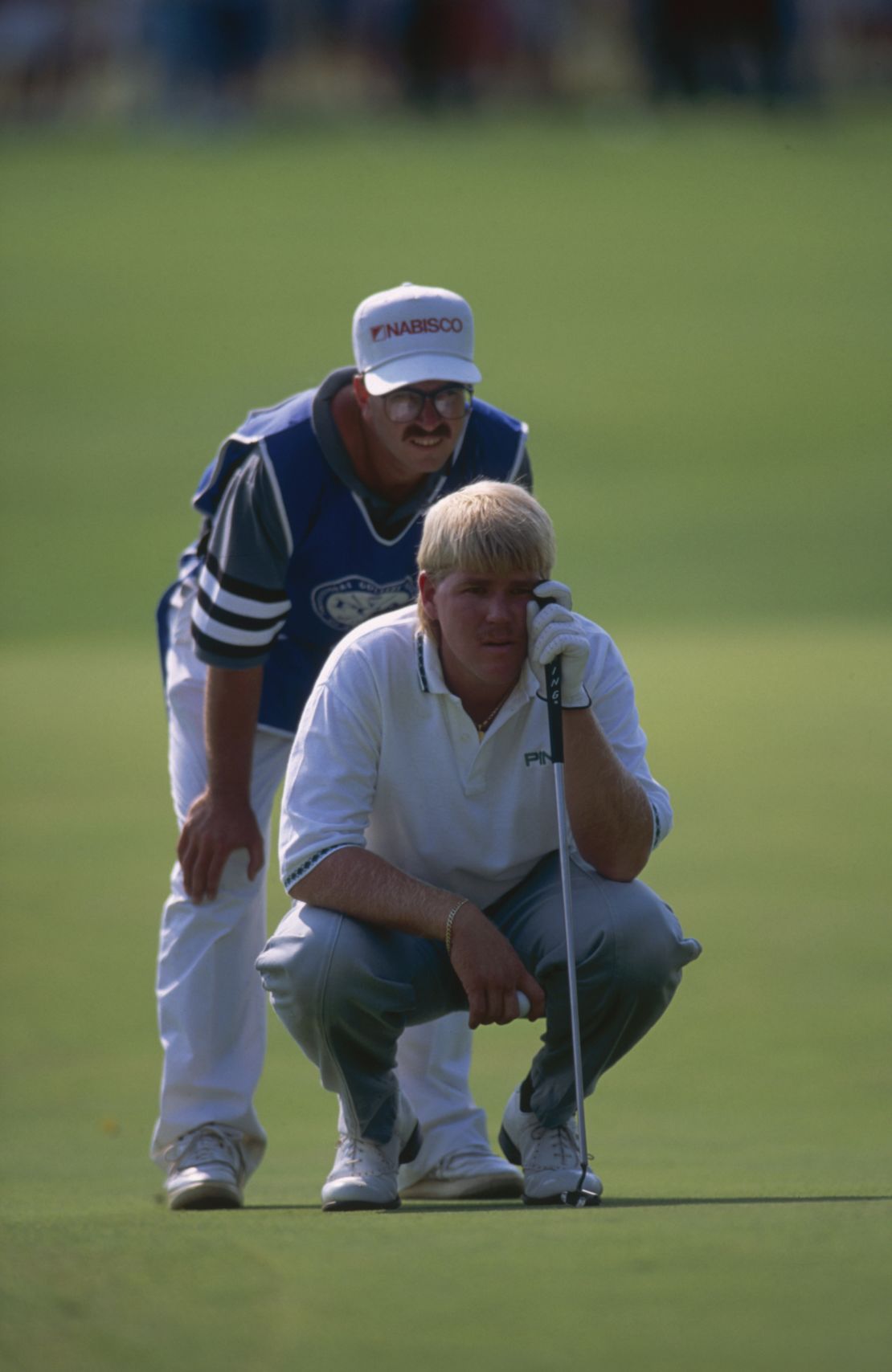 Daly paired with Medlin, Price's caddie, for the tournament.