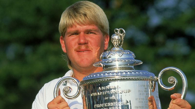 NextImg:The butterfly effect: How the birth of another golfer's child led John Daly to an astonishing victory at 1991 PGA Championship | CNN
