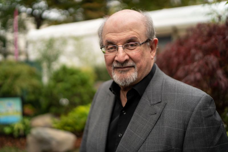 Salman Rushdie Warns Free Expression Is Under Threat In A Rare Public ...