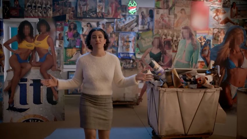 miller lite women's history month ad