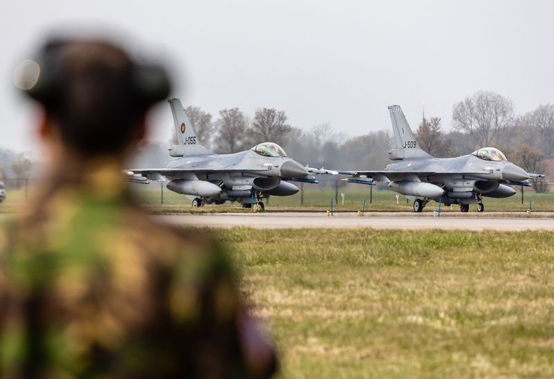 F-16 Jets: UK, Netherlands Are Working To Procure Fighters For Ukraine ...