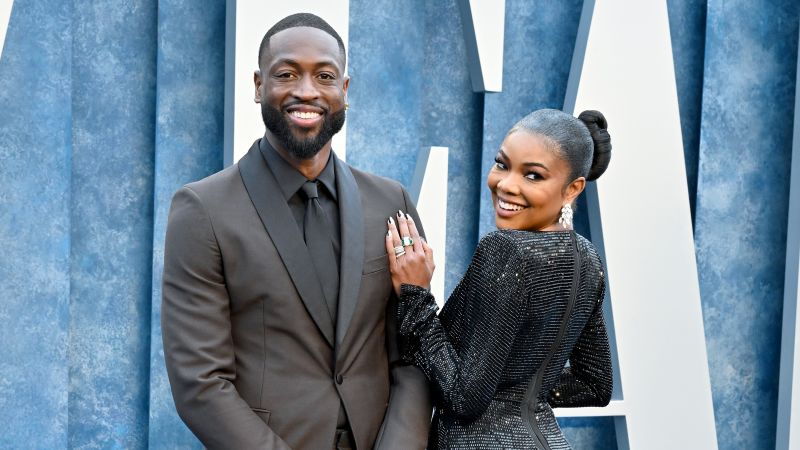 Dwyane Wade And Gabrielle Union In March.