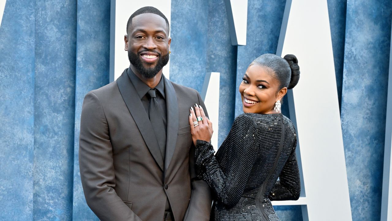 Dwyane Wade and Gabrielle Union in March.