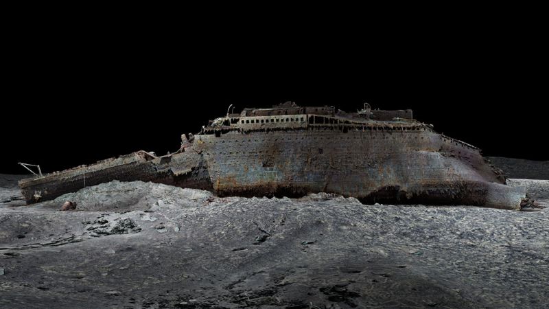 Titanic: 'Largest underwater scanning project in history' gives never ...