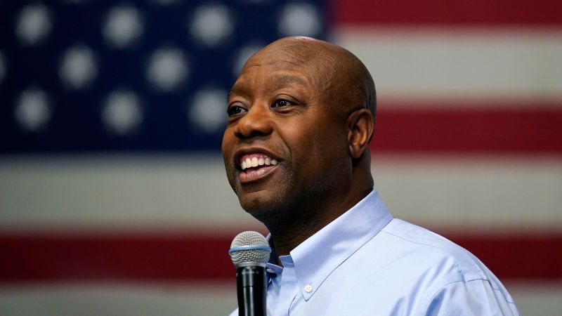 NextImg:Tim Scott, the only Black Republican in the Senate, enters the 2024 GOP primary | CNN Politics