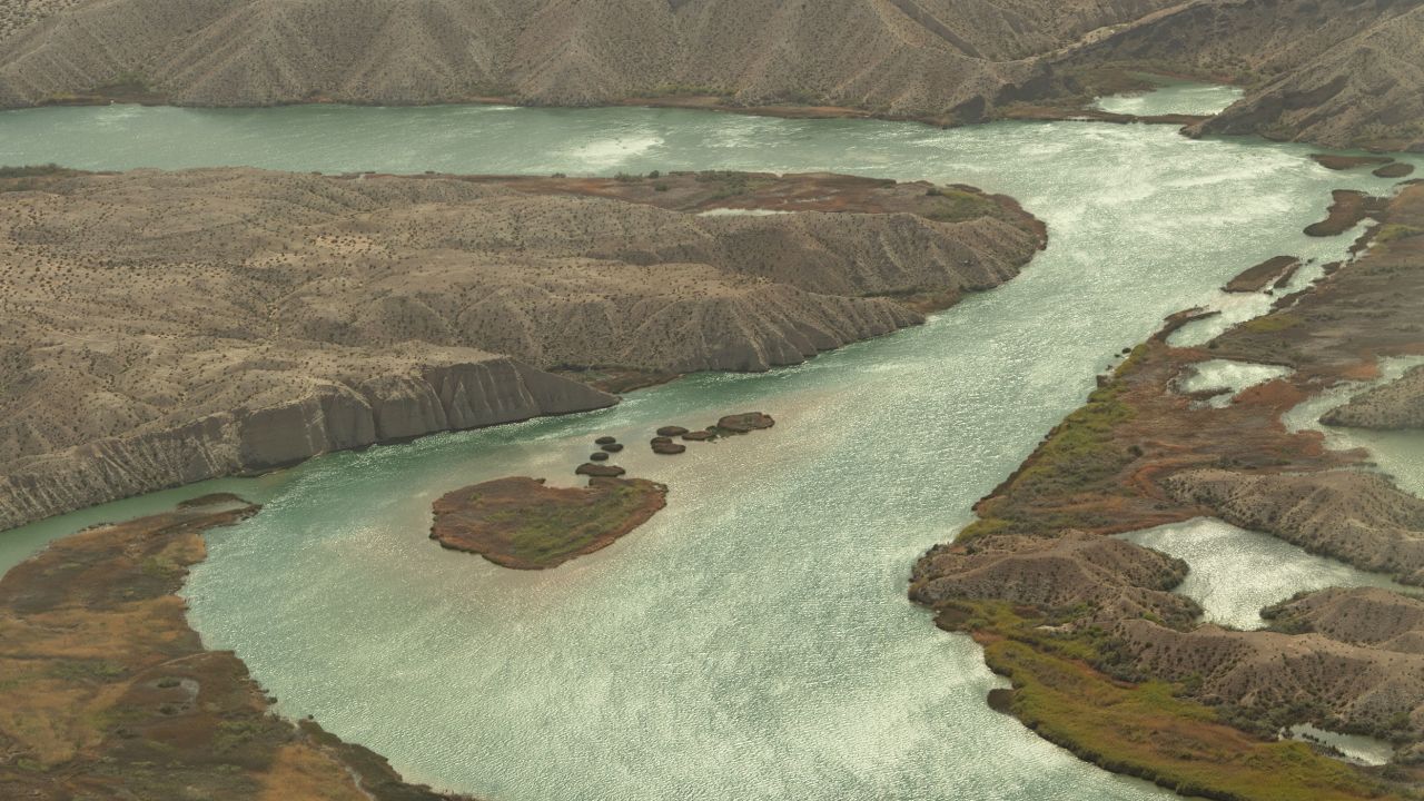 The Colorado river serpentines near Lake Havasu City, Arizona, on April 3, 2023.