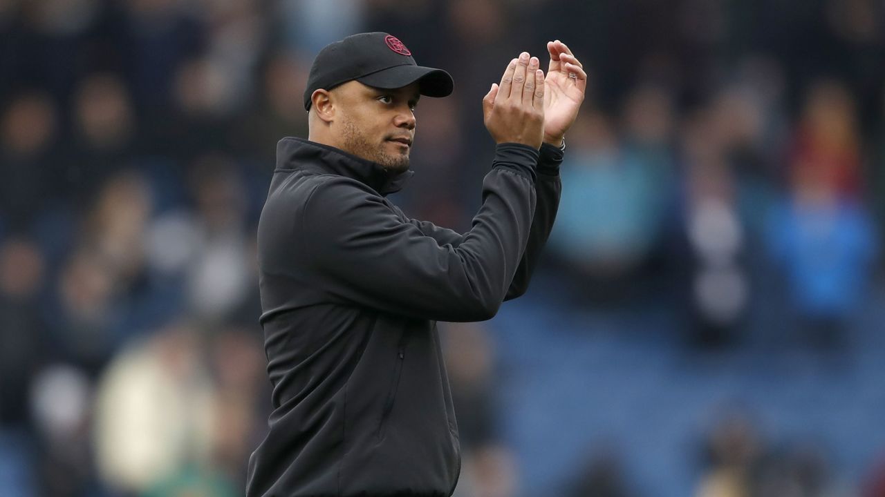 Head coach Vincent Kompany has revolutionized Burnley's style of play.