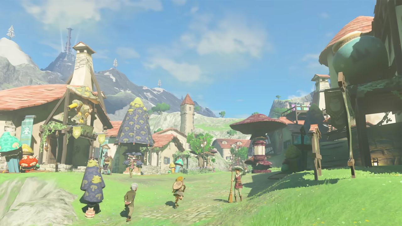 Link explores all corners of Hyrule in "The Legend of Zelda: Tears of the Kingdom."