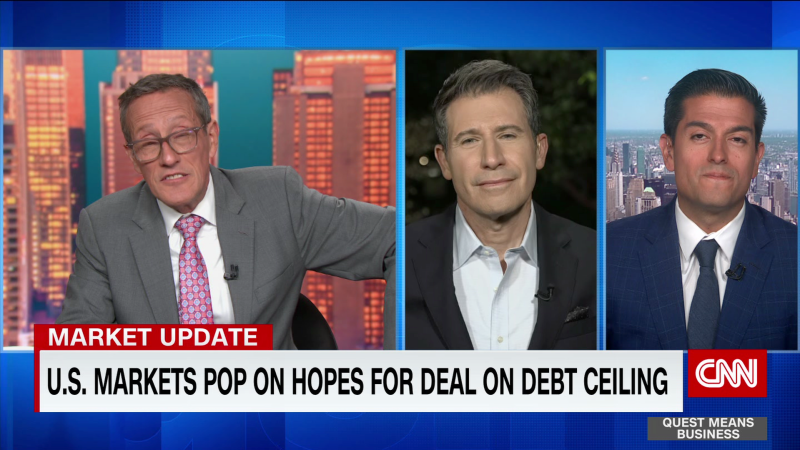 Markets soar as Biden claims progress on debt talks | CNN Business