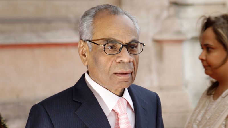 NextImg:SP Hinduja, billionaire head of Britain's richest family, dies at 87 | CNN Business