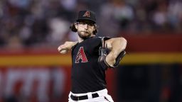PHOENIX, ARIZONA - MAY 13: Starting pitcher Zac Gallen #23 of the Arizona Diamondbacks pitches against the San Francisco Giants during the game at Chase Field on May 13, 2023 in Phoenix, Arizona. The Diamondbacks defeated the Giants 7-2. (Photo by Chris Coduto/Getty Images)