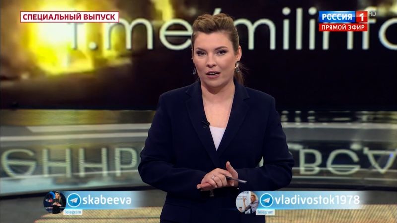 Watch: See how Russian state media is covering latest in Ukraine conflict | CNN Business